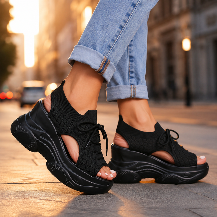 Bellwyn Orthopedic Platform Sandals