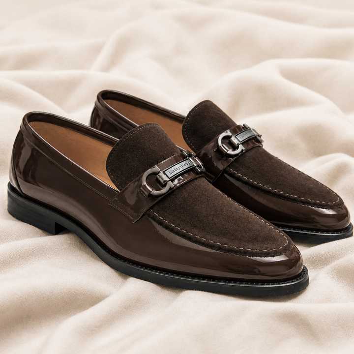 Ethan Metal Accent Casual Loafers