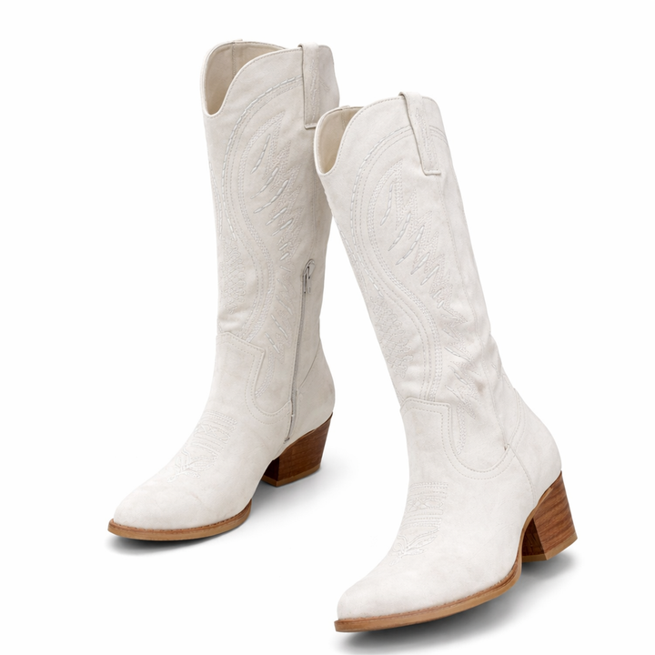 Josephine Embroidered Cowboy Boot