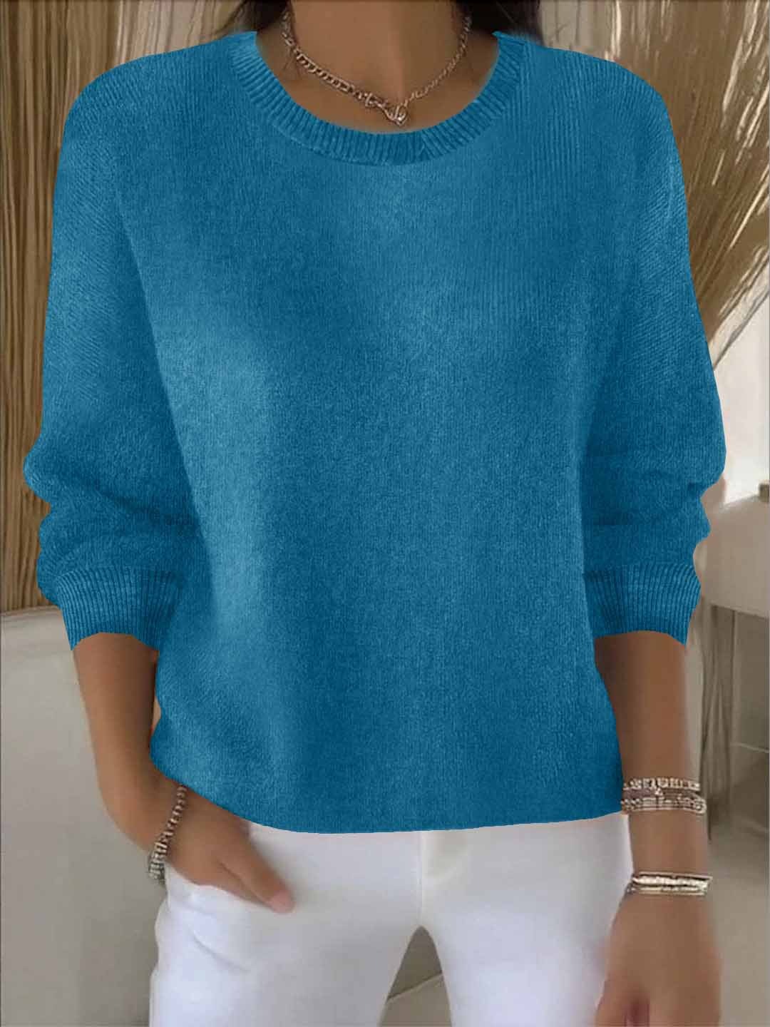 Oriana Dropped Shoulder Sweater