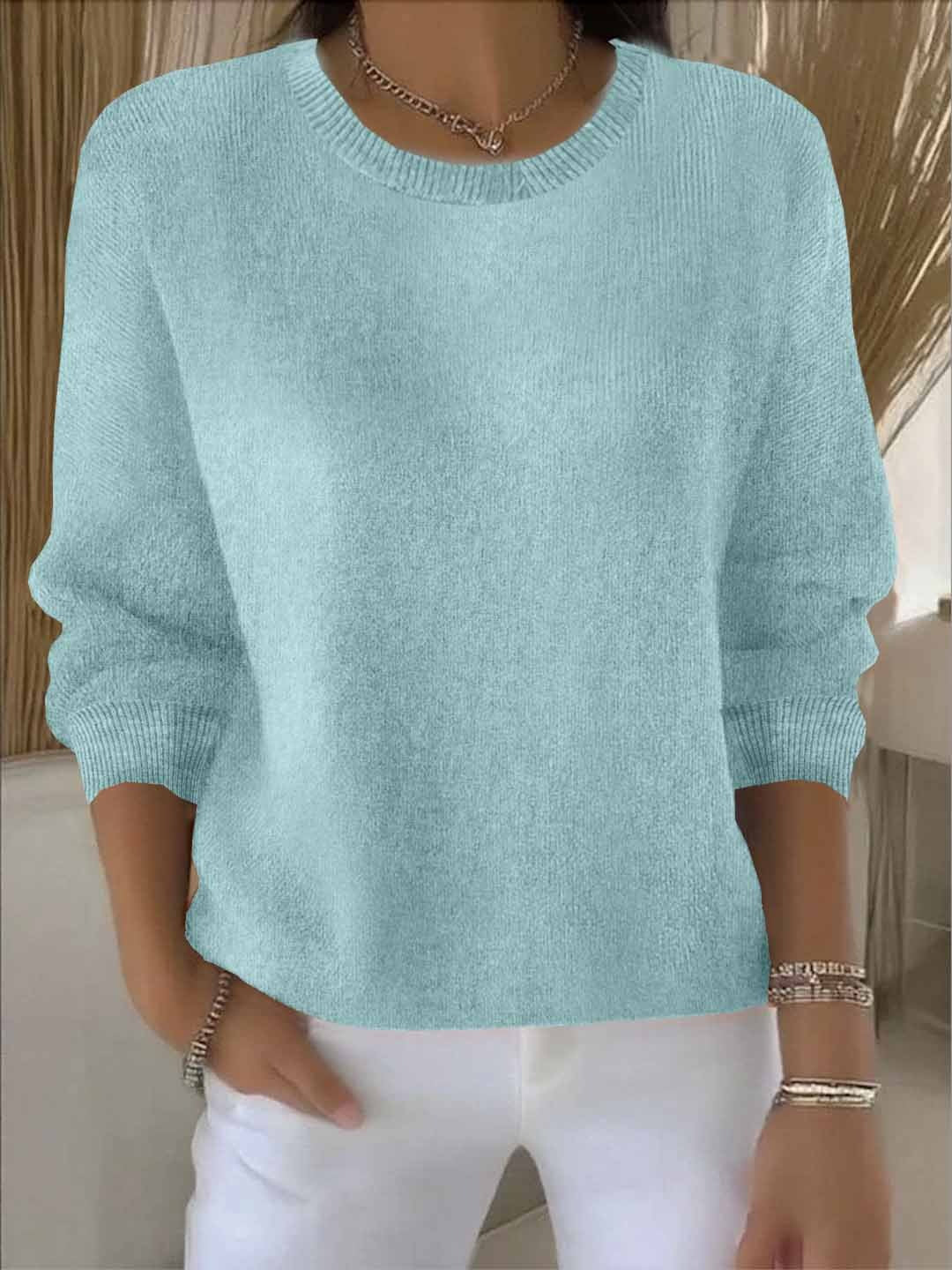 Oriana Dropped Shoulder Sweater