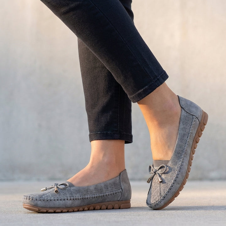 Simone Orthopedic Perforated Comfort Loafers