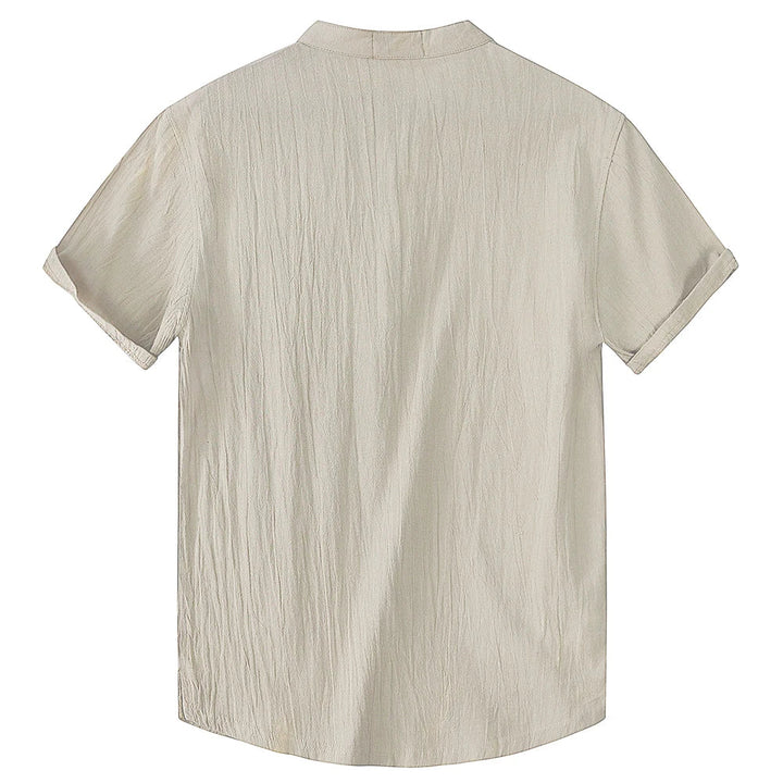 Davin Short Sleeve Henley Shirt