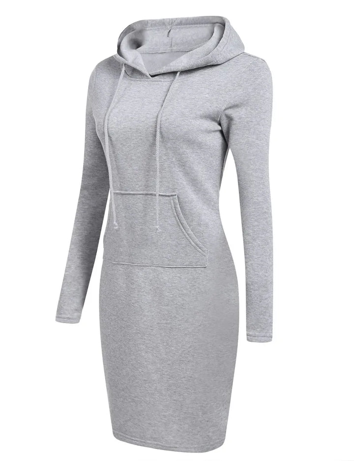 Marina Hooded Sweatshirt Dress