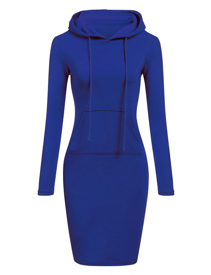 Marina Hooded Sweatshirt Dress