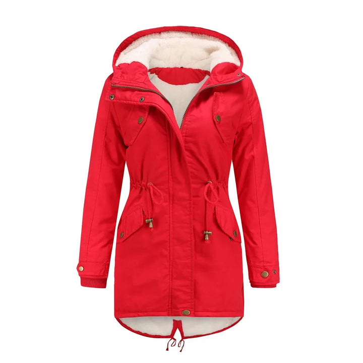 Apolline Faux Fur Anorak Coat