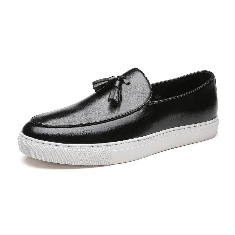 Harvey Tasseled Leather Loafer