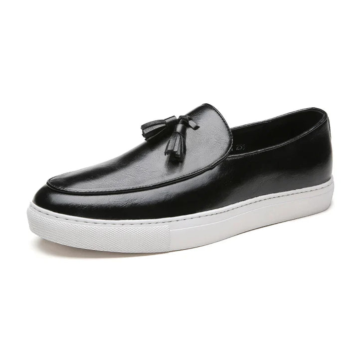 Harvey Tasseled Leather Loafer
