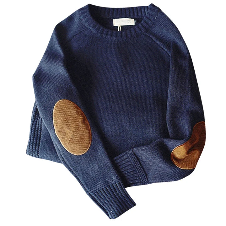 Cormac Elbow Patch Sweater