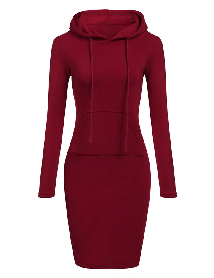 Marina Hooded Sweatshirt Dress