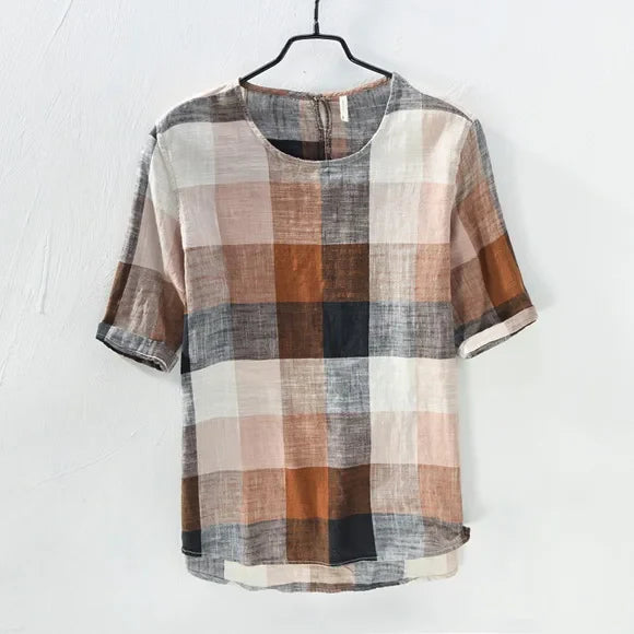 Griffin Short Sleeve Plaid Shirt