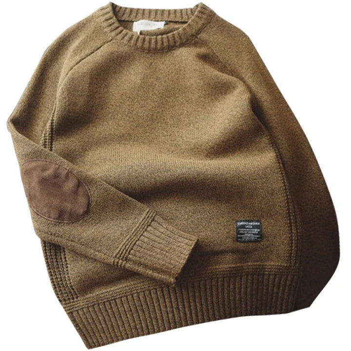 Cormac Elbow Patch Sweater