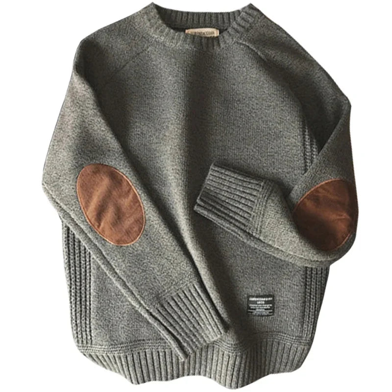 Cormac Elbow Patch Sweater