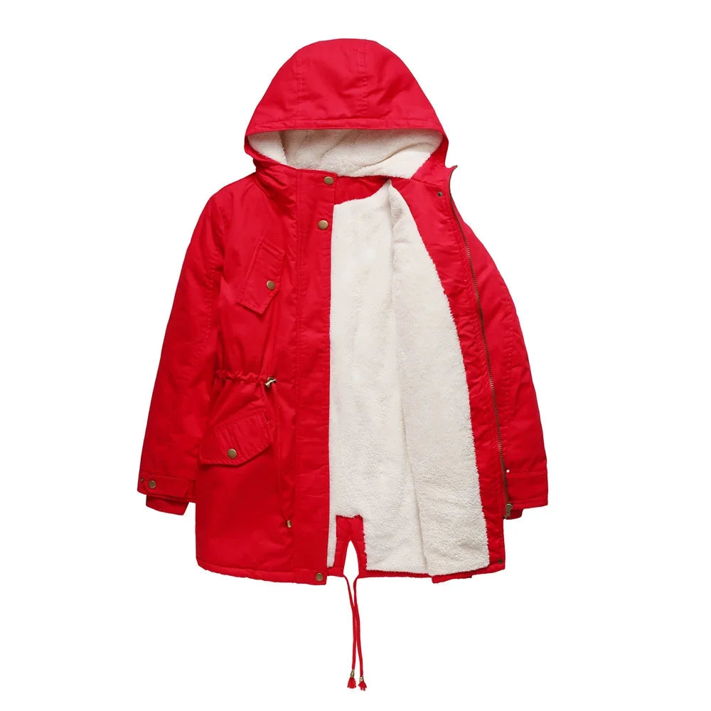Apolline Faux Fur Anorak Coat