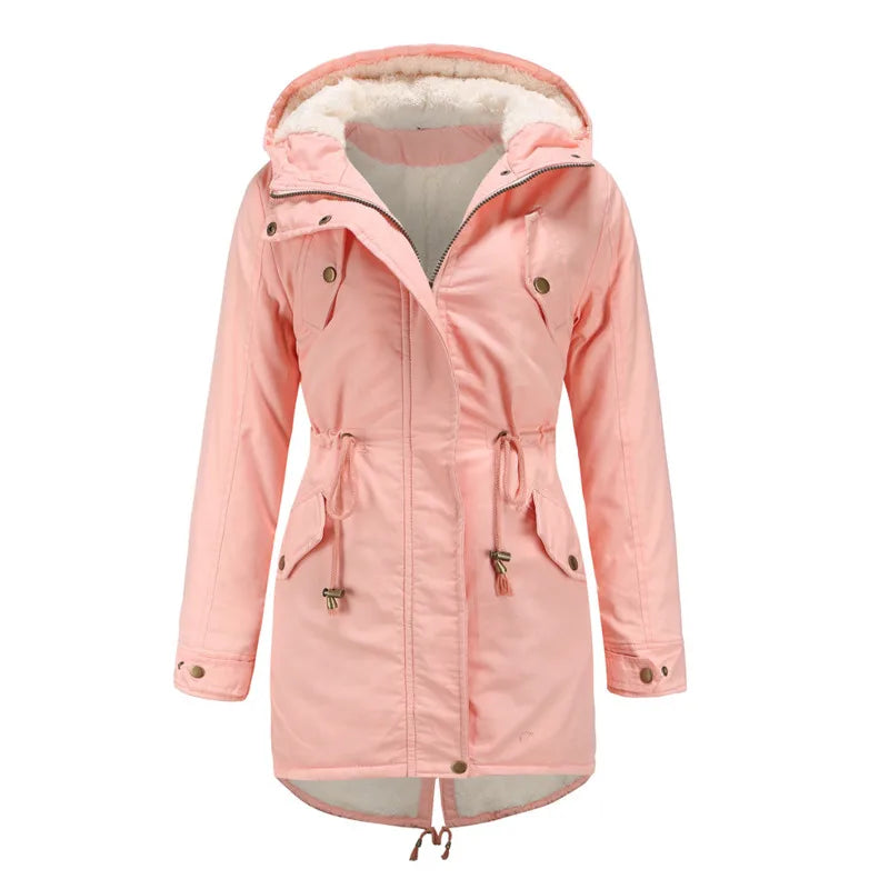 Apolline Faux Fur Anorak Coat