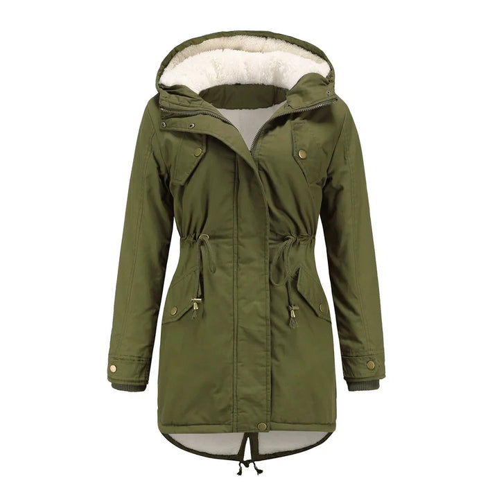 Apolline Faux Fur Anorak Coat