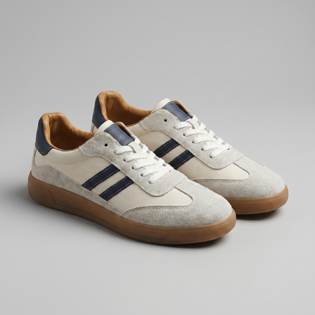 Tobias Retro Lace-Up Sneakers