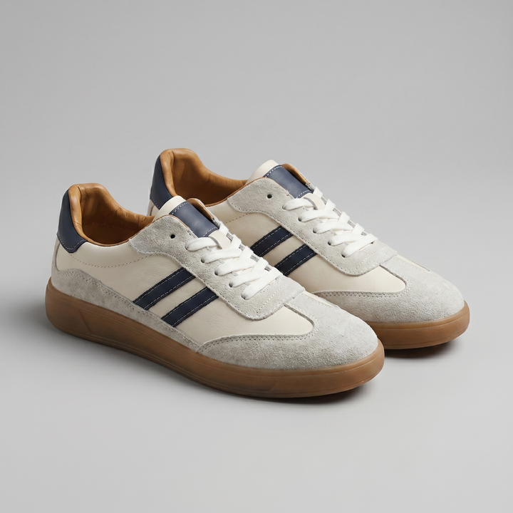 Tobias Retro Lace-Up Sneakers