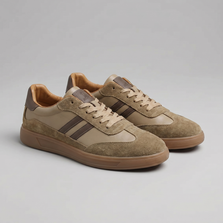 Tobias Retro Lace-Up Sneakers
