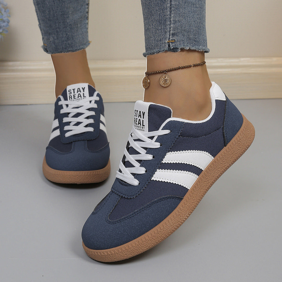 Priya Suede Look Sneakers