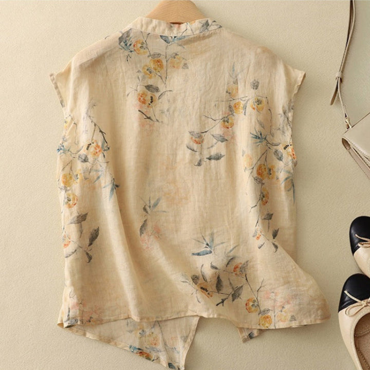 Madina Vintage Sleeveless Top