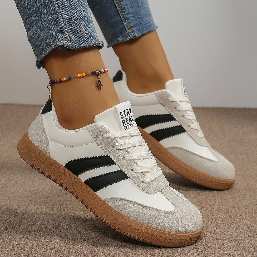 Priya Suede Look Sneakers