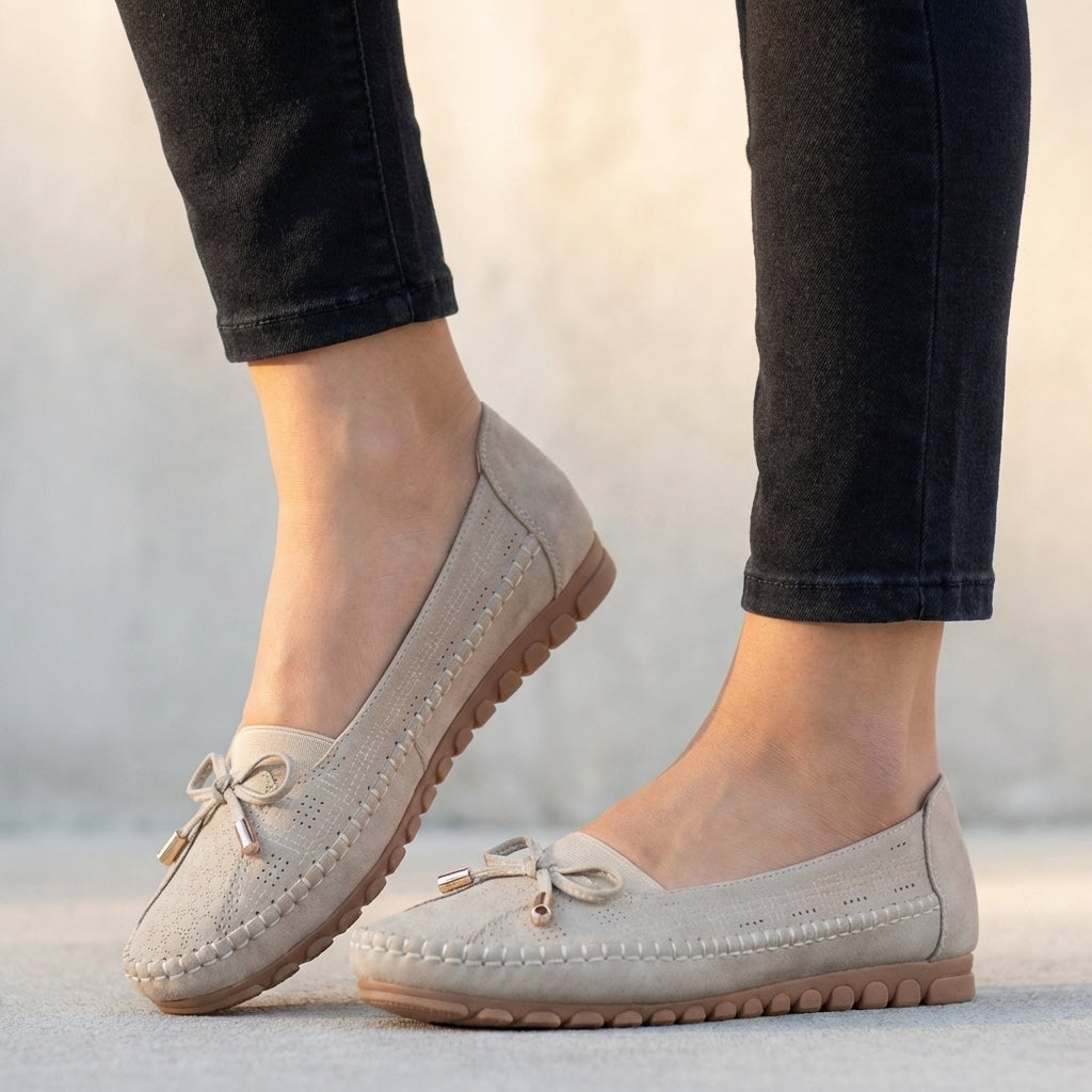 Simone Orthopedic Perforated Comfort Loafers
