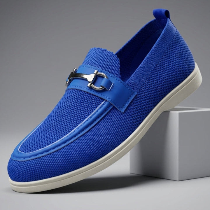 Luciano Breathable Knit Loafers