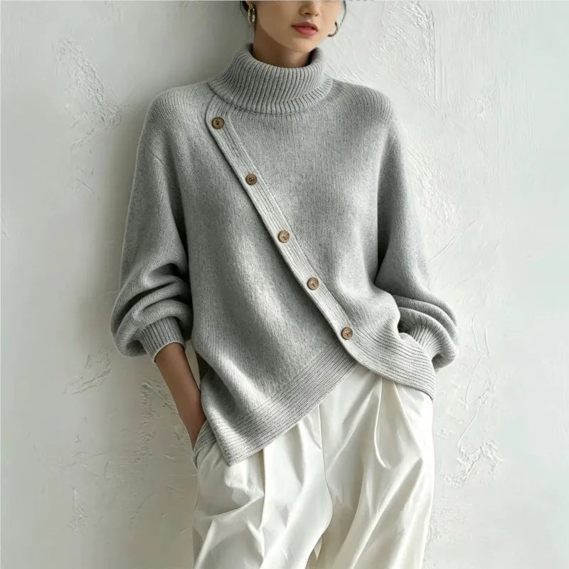 Hannah Wrap Front Sweater