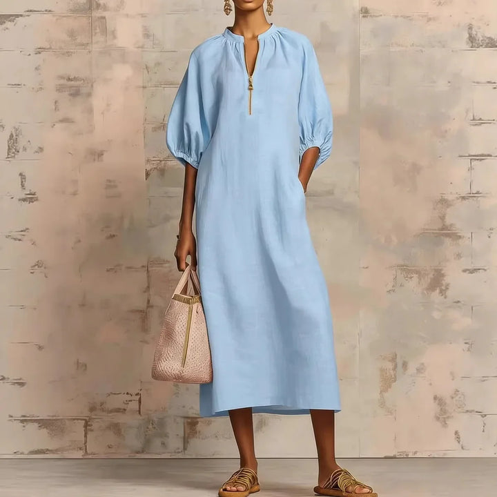 Darlene Puff Sleeve Dress