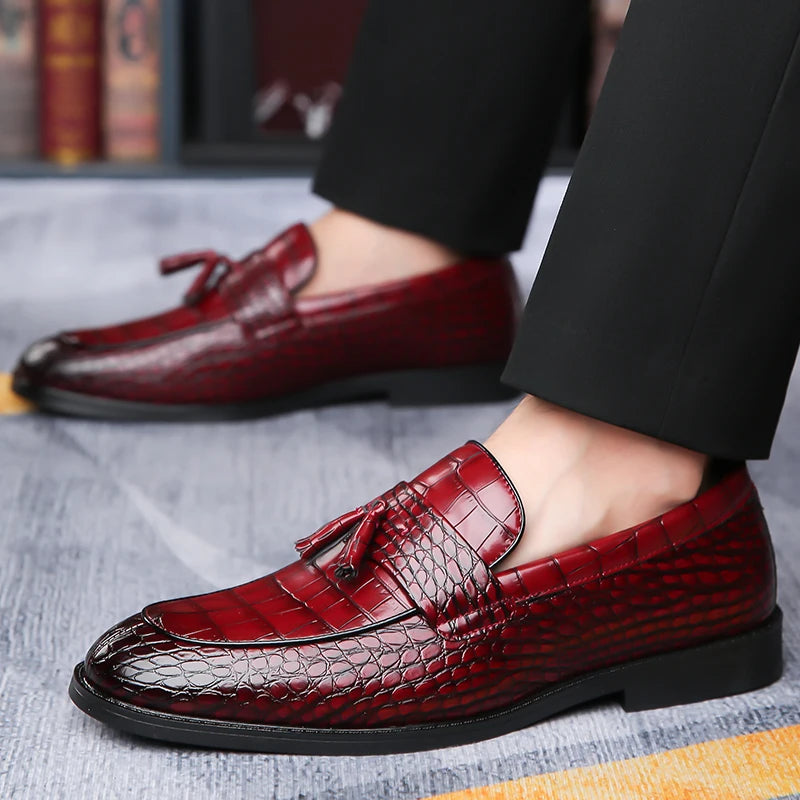 Urban Luxury Slip-On Dress Shoes