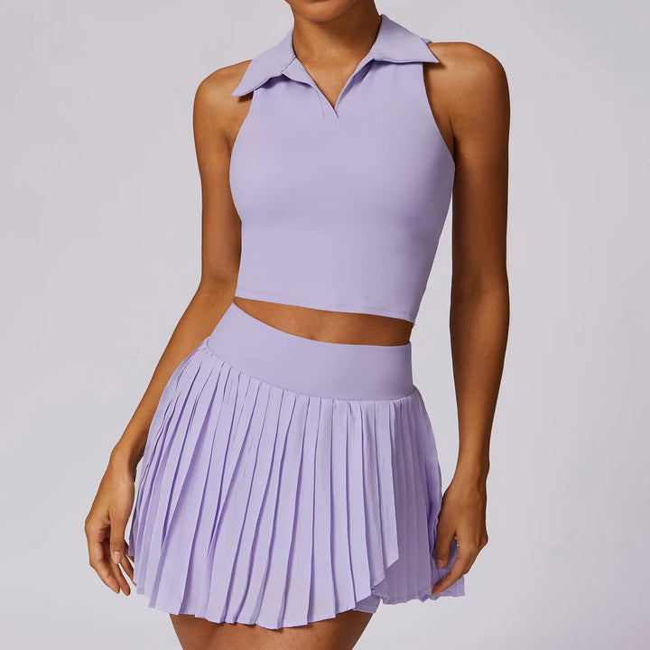Cassie Pleated Tennis Skirt Set