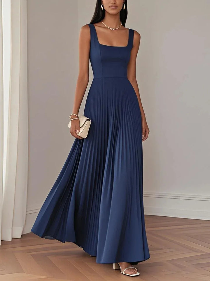 Maudeline Pleated Wedding Guest Dress
