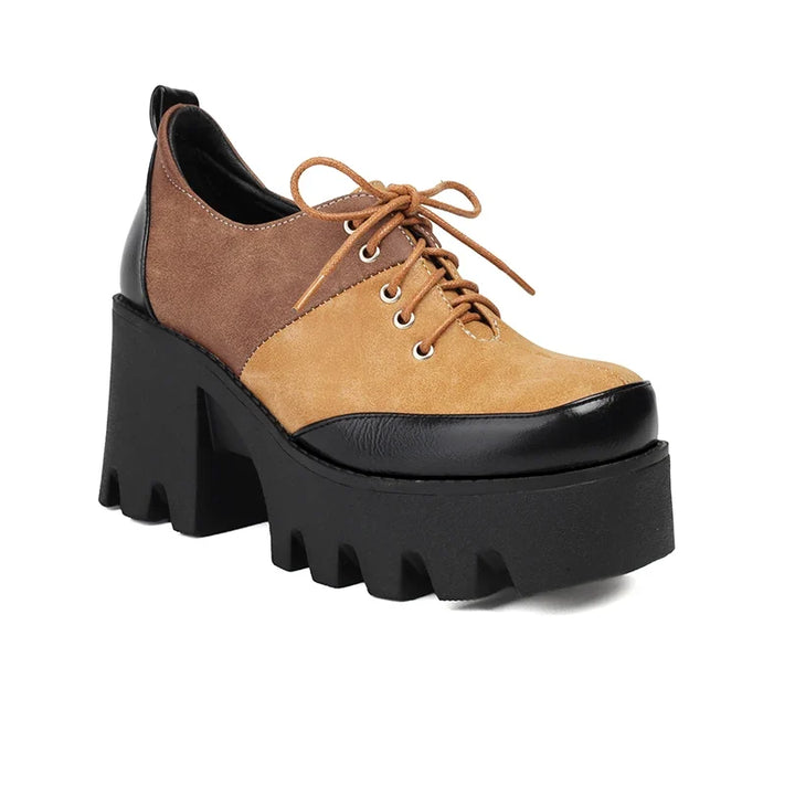 Sylvie Platform Lace-Up Shoe