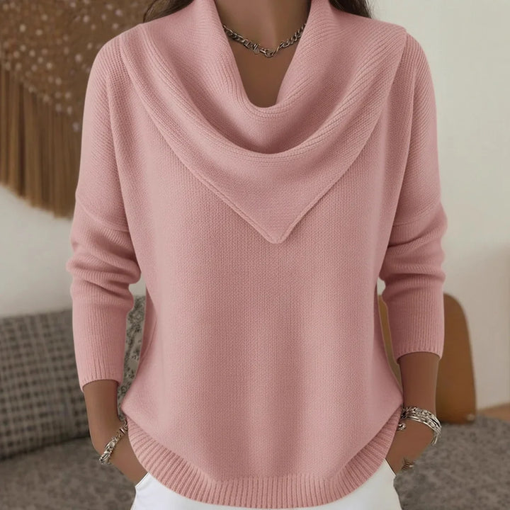 Amelina Cowl Neck Sweater