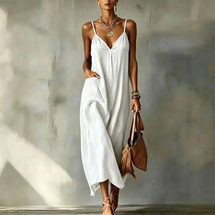 Juliette Spaghetti Strap Maxi Dress
