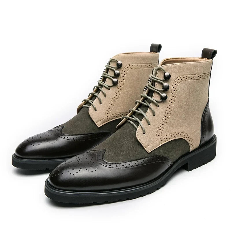 Holden Wingtip Ankle Boots