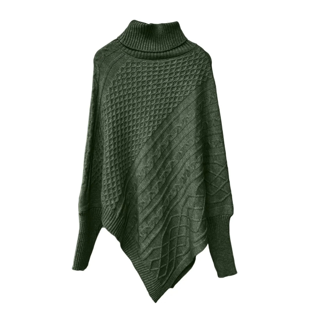 Talwyn Cable Knit Poncho