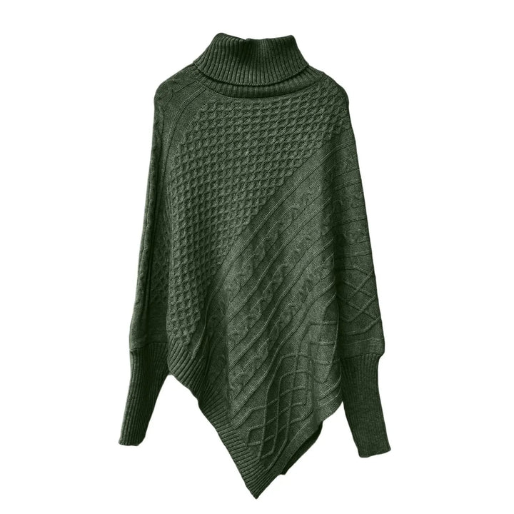 Talwyn Cable Knit Poncho