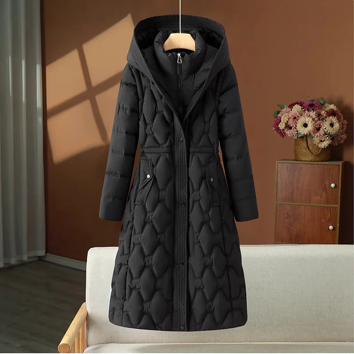 Eliane Diamond Quilted Puffer