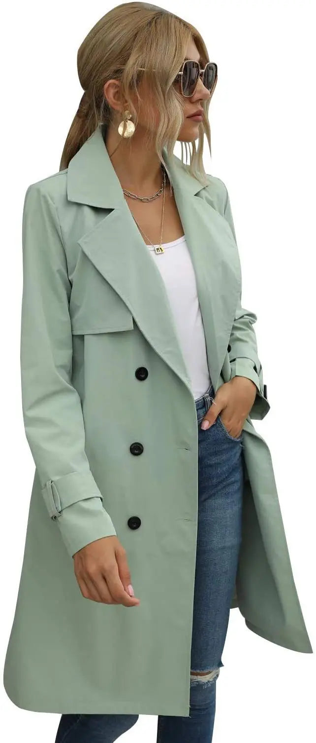 Anaïs Belted Trench Coat
