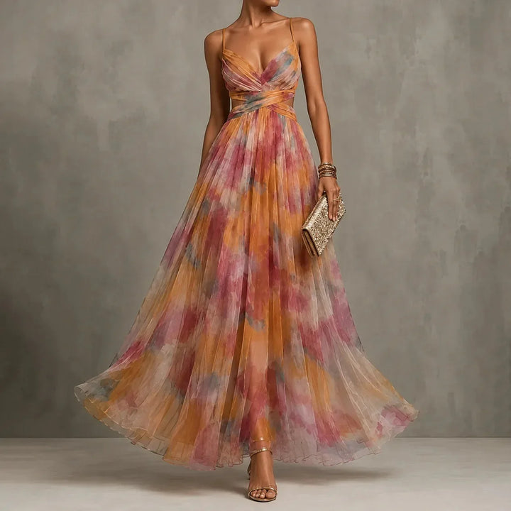 Kenley Chiffon Wedding Guest Dress