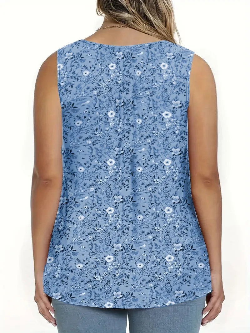 Payton Casual Floral Blouse