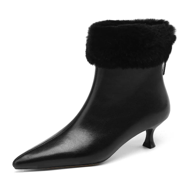 Claire Leather Ankle Boots