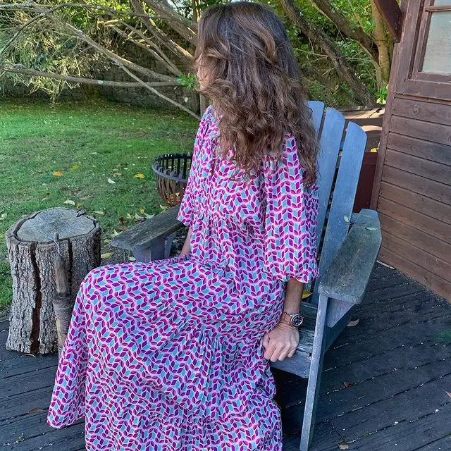 Jacinta Effortless Floral Boho Maxi Dress