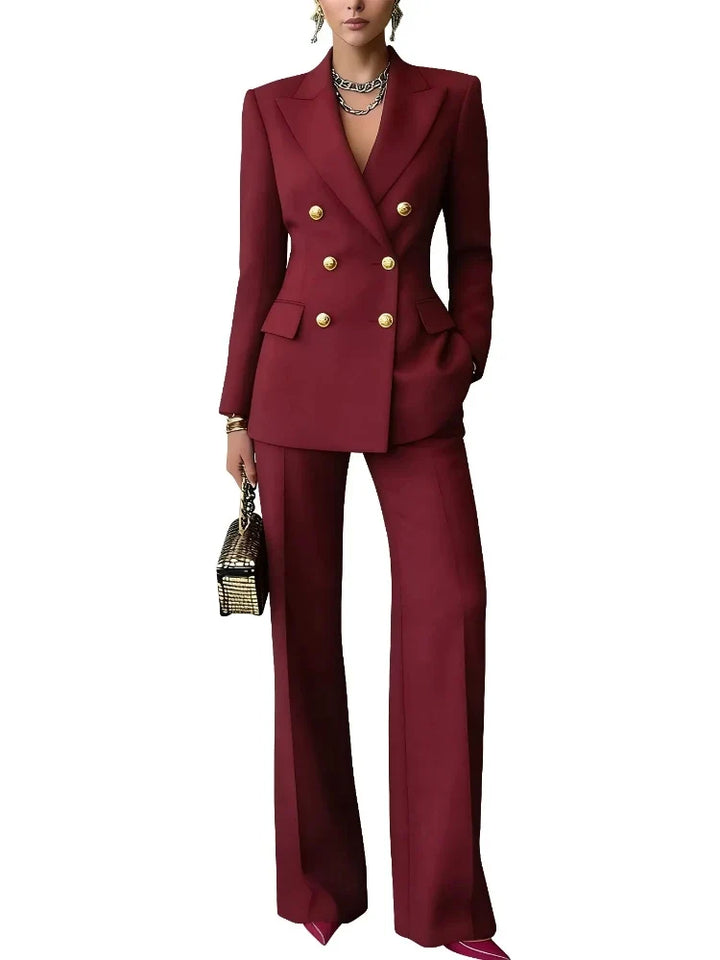 Valentina Double Breasted Pantsuit