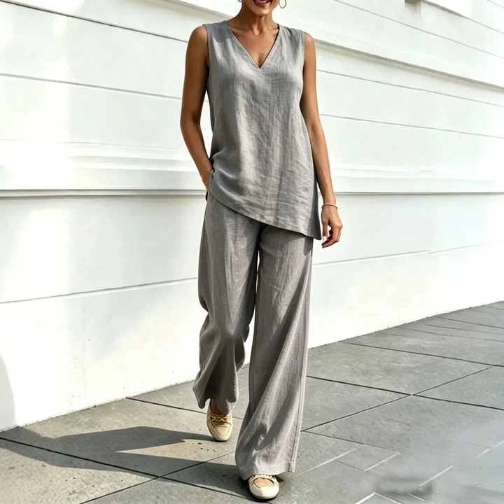 Alvira Relaxed Fit Two Piece Set
