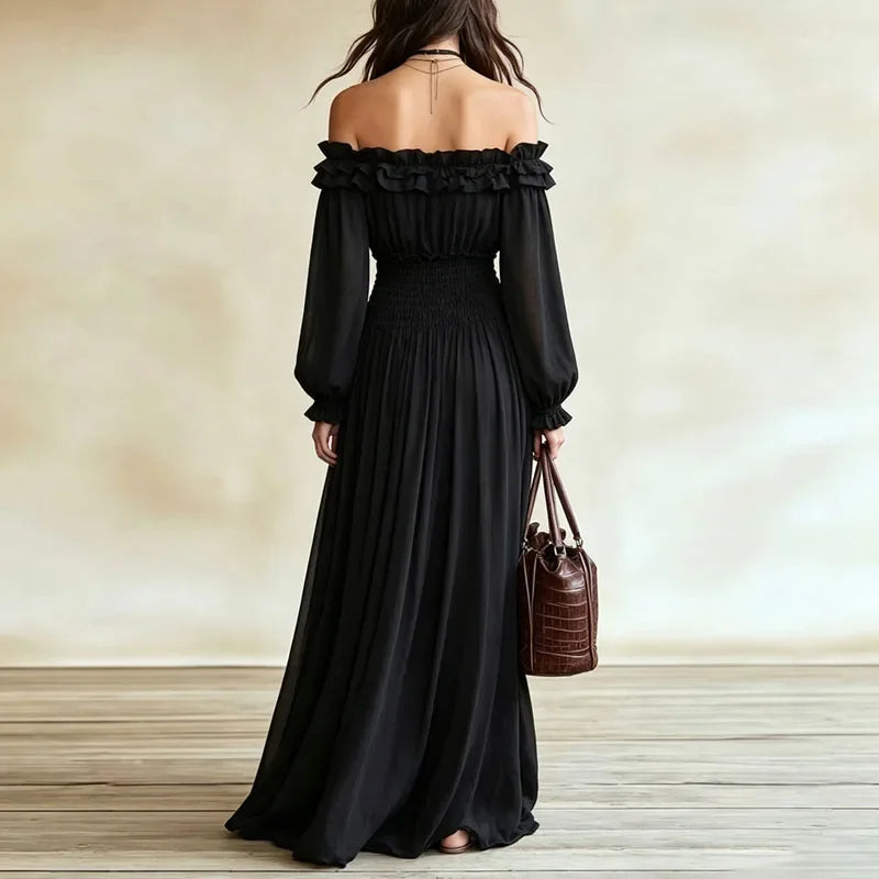 Amara Off Shoulder Maxi Dress