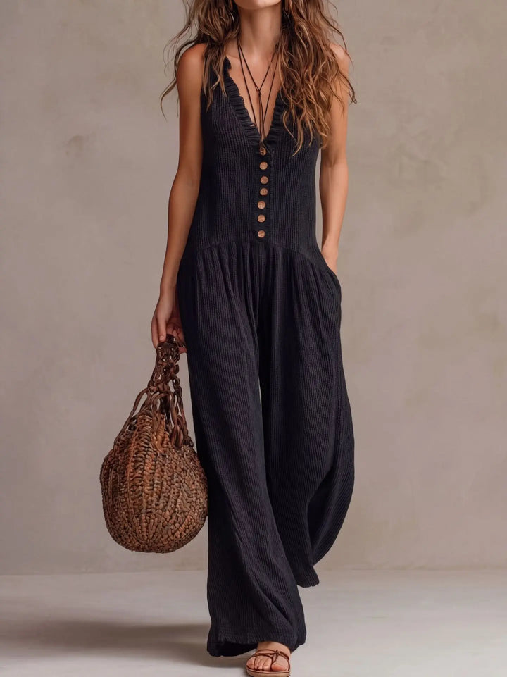 Sorelle Flowing Boho Jumpsuit
