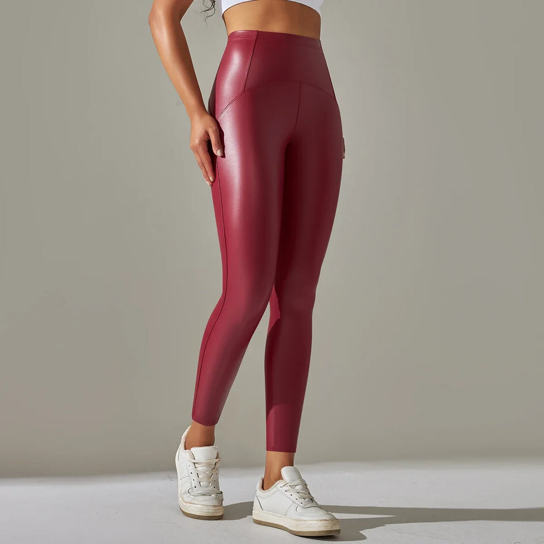 Emily Leather Leggings